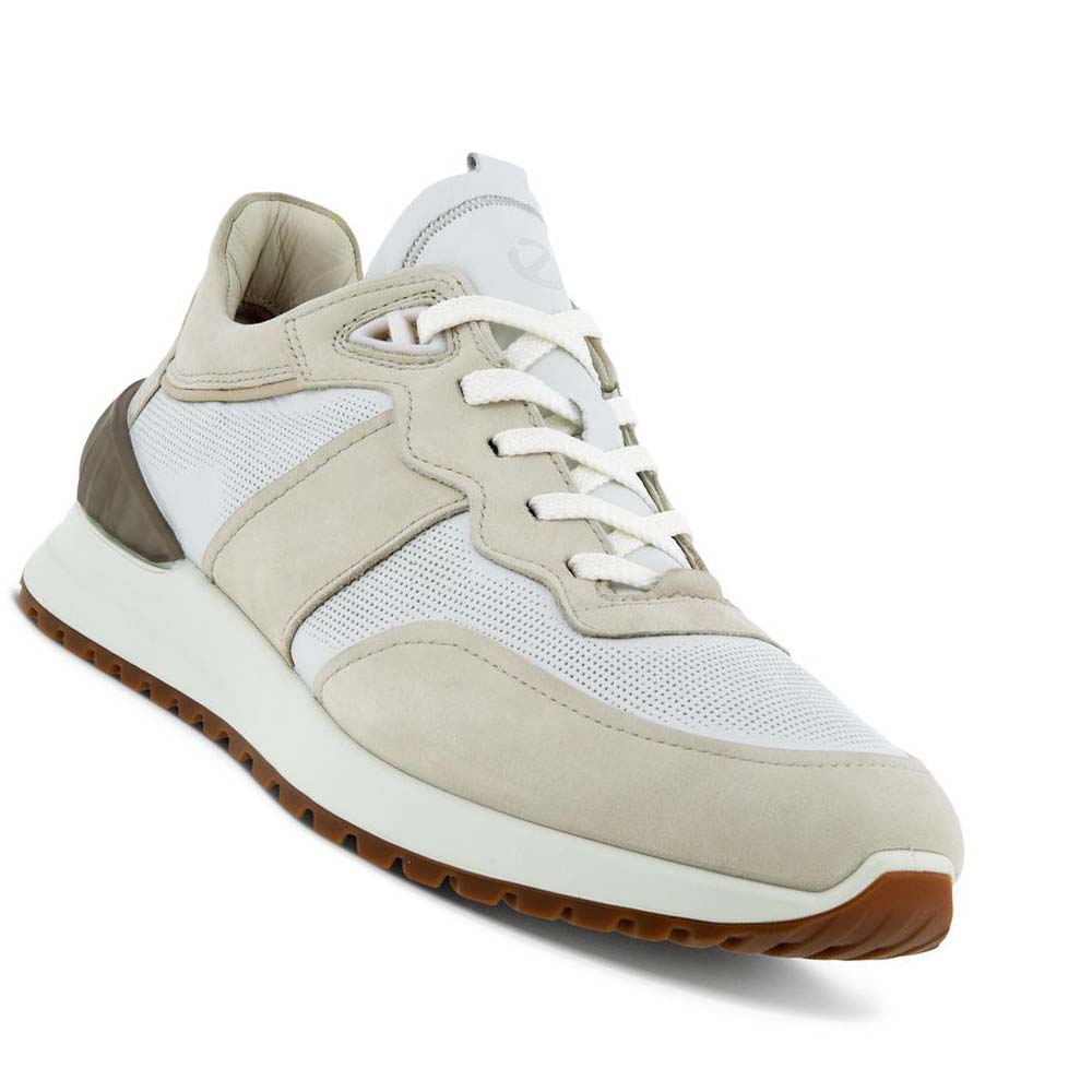 Ecco Astir Retro Sneakers Herr Beige Vita | SE 597FDN